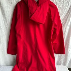 Fog by London Fog Women’s jacket button up Water resistant Red Size XL